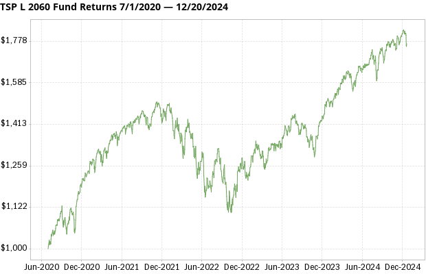 TSP L 2060 Fund returns