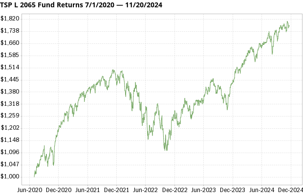 TSP L 2065 Fund returns